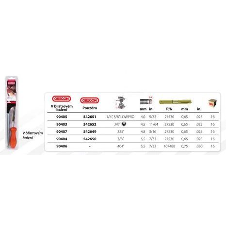 Souprava pro ostření pilových řetězů OREGON 5,5 mm 558551 - 4