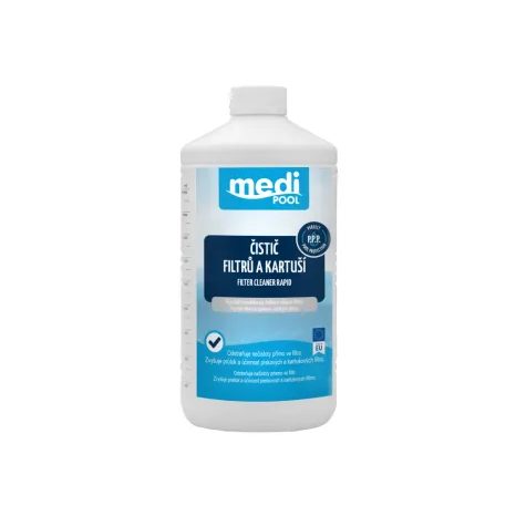 Rapid - čistič filtrů a kartuší mediPOOL 1,0 l