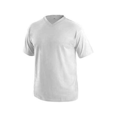Pánské tričko s krátkým rukávem DALTON, bílé