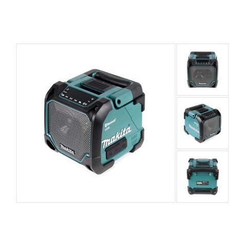 Aku přehrávač Makita CXT/LXT DMR202 - 3