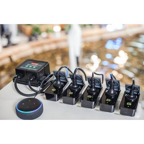 Chytrá venkovní zásuvka Heissner Wifi Z1-00 - 5