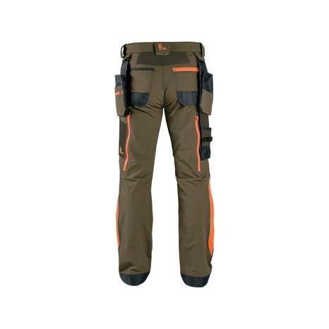 Kalhoty CXS NAOS pánské, khaki-olive - 5