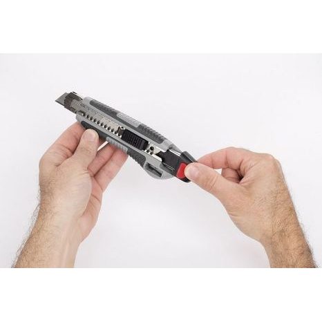 Odlamovací nůž 18 mm včetně ořezávátka na tužky - 4