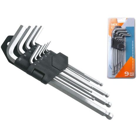 Sada imbus klíčů EXTOL PREMIUM 1,5-10mm, 9ks 6609 - 2