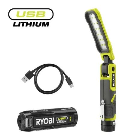 Aku LED inspekční svítilna Ryobi RLI4-120G - 2