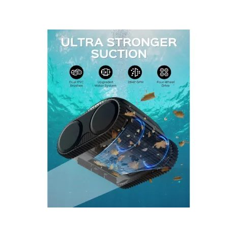 Automatický aku bazénový vysavač Wybot C1 - 4