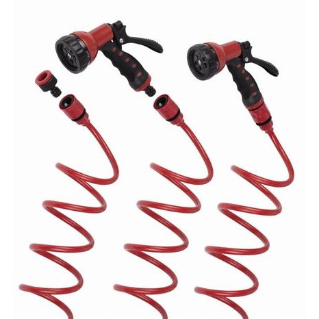 Spirálová zavlažovací hadice 3/8" Kreator Set 15m - 3