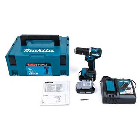Aku príklepový skrutkovač Makita LXT DHP487RAJ - 11