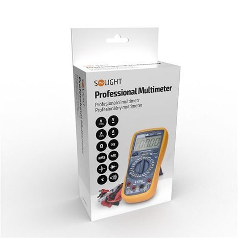 Digitální profesionální multimetr, true RMS SOLIGHT V40 - 3