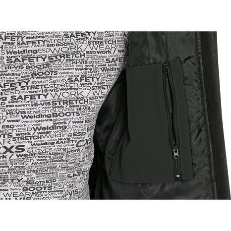 Pánská softshellová bunda CXS STRETCH, černá - 5