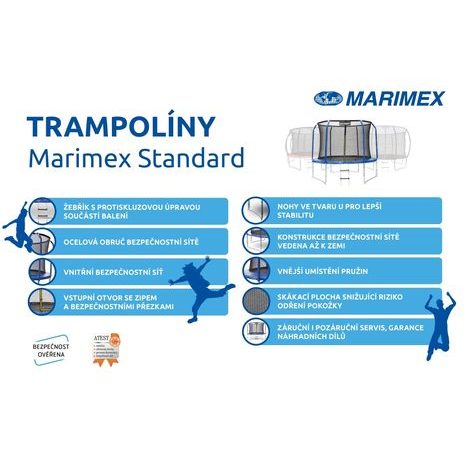 Trampolína Marimex Standard 366 cm 2021 19000082 - 9