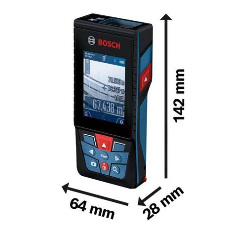 Digitální laserový měřič Bosch GLM 150-27C 0601072Z00 - 2