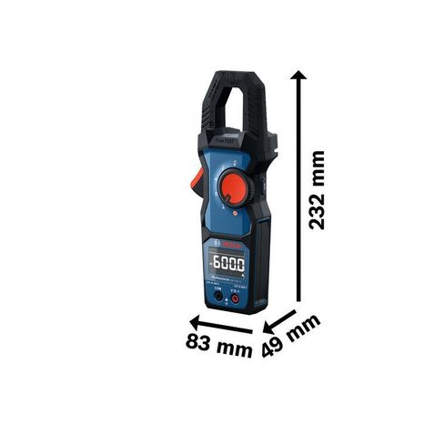 Klešťový multimetr Bosch GMC 600-15 + MH 1 - 2