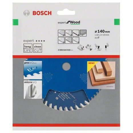 Pilový kotouč Bosch Expert for wood 140 x 20 - 42 - 2