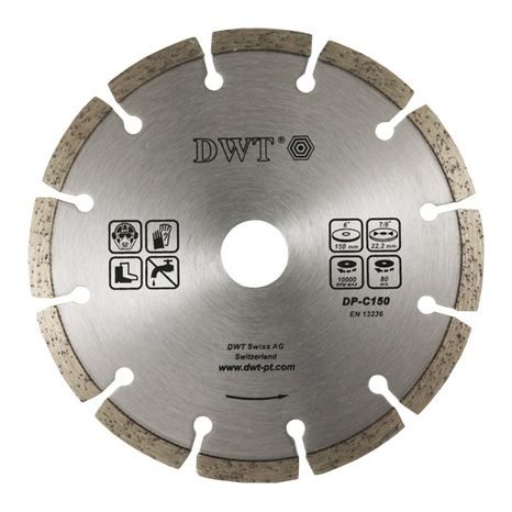 DWT diamantový segmentovaný kotouč 125 mm (abrazivní materiály) 