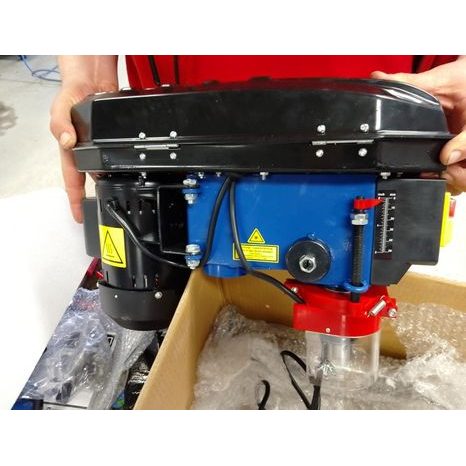 Použito - Elektrická stojanová vrtačka Scheppach DP 16 VLS - 7