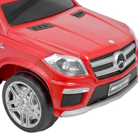 MERCEDES BENZ GL63 RED - akumulátorové autíčko - vozítko - 10