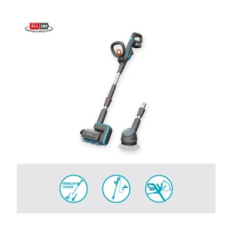 Aku multi čistič Gardena  AquaBrush Universal Solo P4A 14842-55 - 3