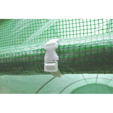 Zahradní fóliovník VespaGarden 4x12x2,3m - 48m2 - 2 vchody - zelený - 4