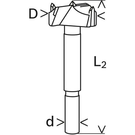 Sukovník s tvrdokovem Bosch 2608597617 - 4