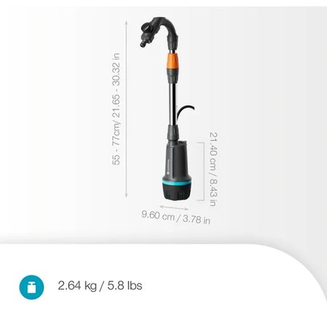 Aku čerpadlo do sudu Gardena 2600 Comfort 18V P4A set 14604-20 - 2