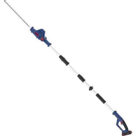 Použito - Aku teleskopické nůžky na živý plot GÜDE HST 18-201-05