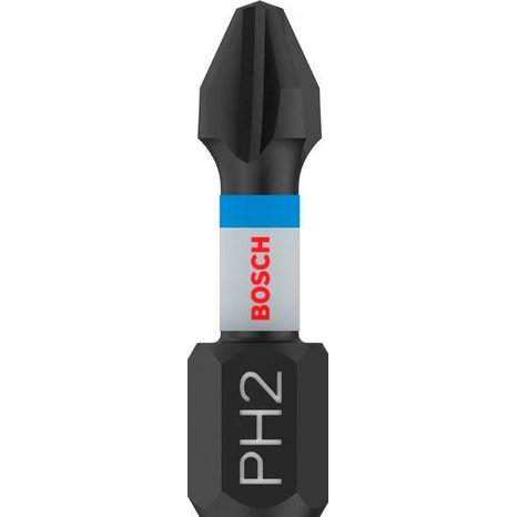 Skrutkovací bit Bosch PRO Impact Control 25 mm PH2 2 ks 2608522403 - 2