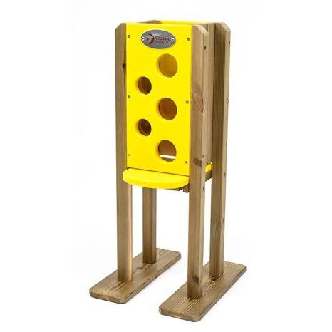 Dřevěný box na písek žlutý Classic World - 2