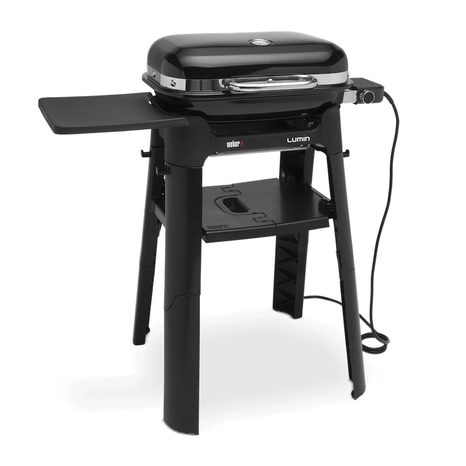 Elektrický gril so stojanom Weber Lumin Compact, Black - 2