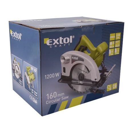 EXTOL CRAFT 405223 - pila kotoučová, 160mm, 1200W - 2