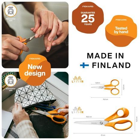 Sada univerzálních nůžek Fiskars 2 ks 1082399 - 4