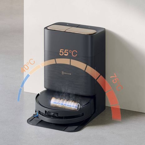 Robotický vysavač ECOVACS DEEBOT X9 PRO OMNI Black - 19