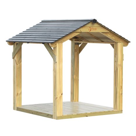 Dřevěný dětský zahradní domeček Classic World