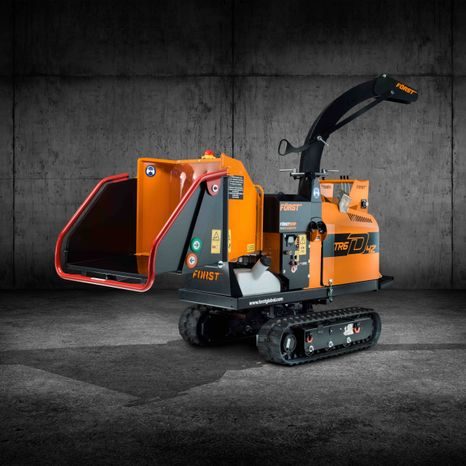 Pásový štěpkovač Först TR6D - 2