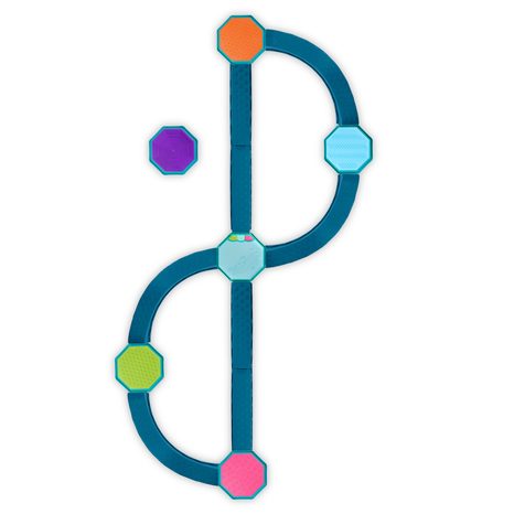 Překážková dráha se stupínky hudební Balance & Groove B-Toys - 10