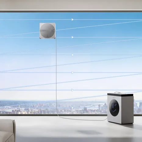 Robotický čistič oken ECOVACS W3 OMNI SILVER - 16