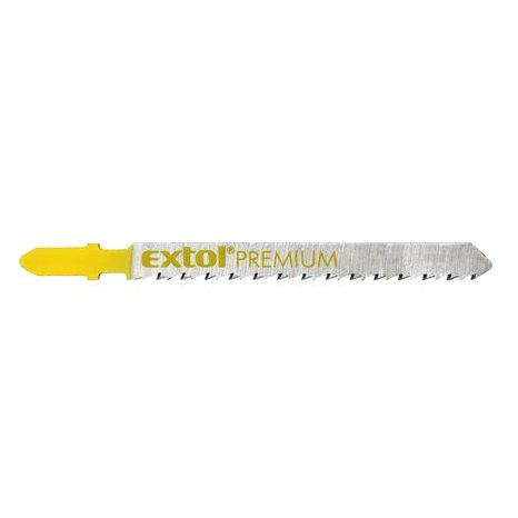 EXTOL PREMIUM 8805001 - plátky do přímočaré pily 5ks, 75x2,5mm, HCS