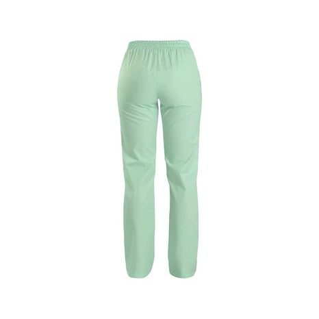 Dámské kalhoty CXS TARA zelené s bílými doplňky - 2