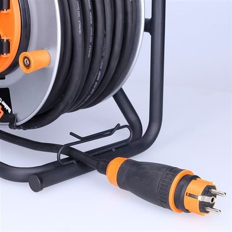 Venkovní prodlužovací kabel SOLIGHT buben 40m, 3x2,5mm² PB43 - 6