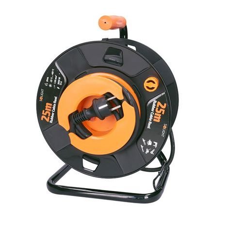 Venkovní prodlužovací kabel SOLIGHT buben 25m, 3x1,5mm² PB30 - 3