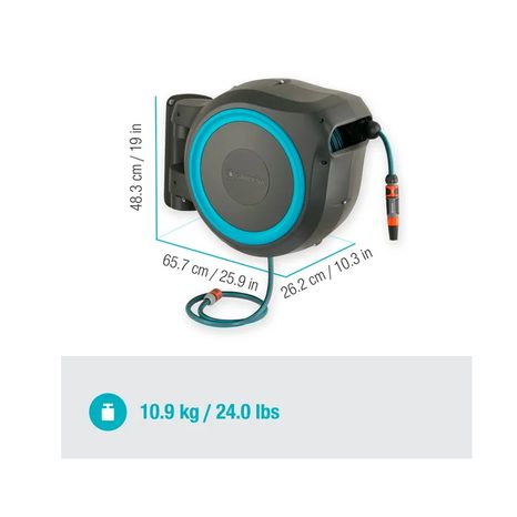 Nástěnný box na hadici Gardena  RollUp M/L 18620-20 - 4