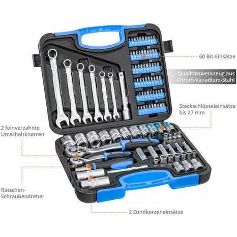 Sada nářadí 1/4", 1/2" 104 ks GÜDE GWZK 39002 - 4