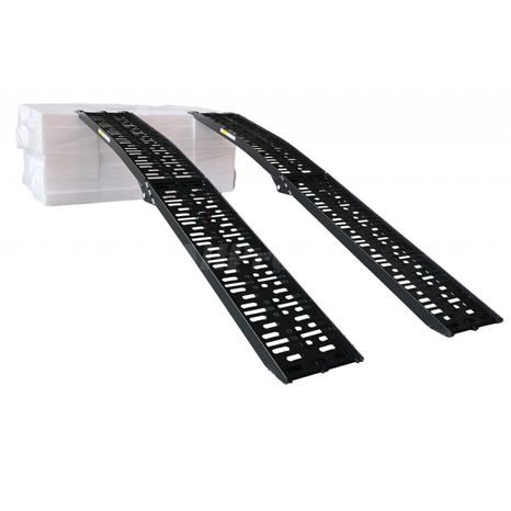 Nájezdy hliníkové prohnuté AHProfi LR001BLACK - 3