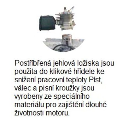 Benzínový krovinorez ACTIVE GRIFFE 5,4 B - 9