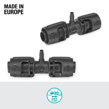 T-kus Gardena Micro-Drip 13 mm (1/2") - 4,6 mm (3/16") 13204-20 - 3