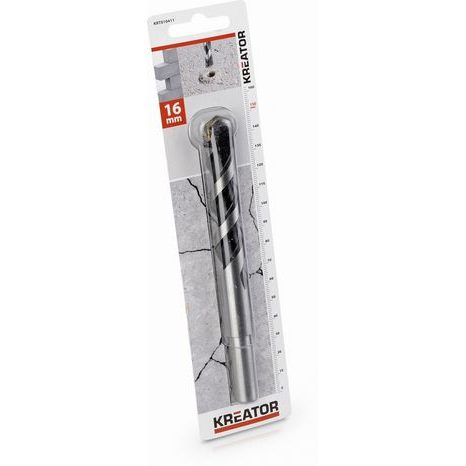 Vrták Kreator s válcovou stopkou do betonu 16x150mm KRT010411