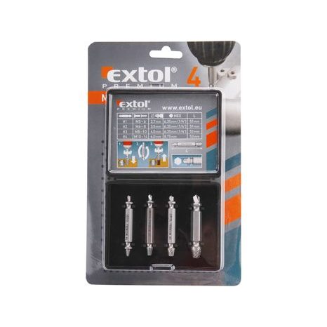 Vytahovák zalomených šroubů EXTOL PREMIUM 8801842 - 3