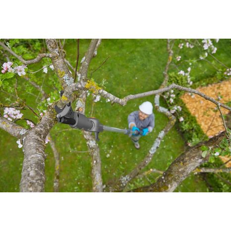 Aku teleskopické nůžky na větve Gardena HighCut 360/18V P4A 14776-55 - 7