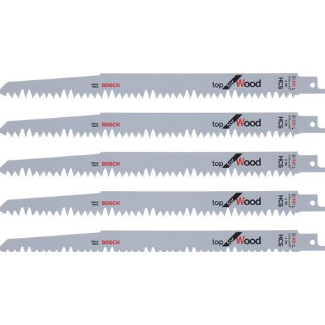 Pilový plátek Bosch Top for Wood S1531L 5 ks 2608650676 - 2