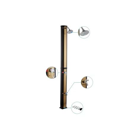 Solárna sprcha dvojdielna NEOVA Korfu 35L - 4